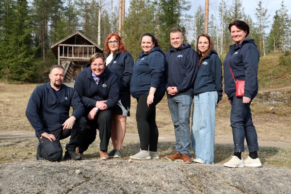 Rautjärven edustajat Oronmyllyllä 16.4.2026